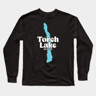 torch lake Michigan Long Sleeve T-Shirt